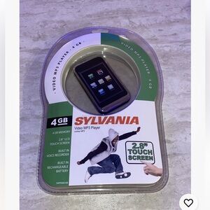 Sylvania 4GB Video MP3 Player with Touch Screen